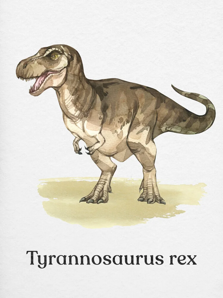 Tyrannosaurus rex - fotokunst von Gal Pittel