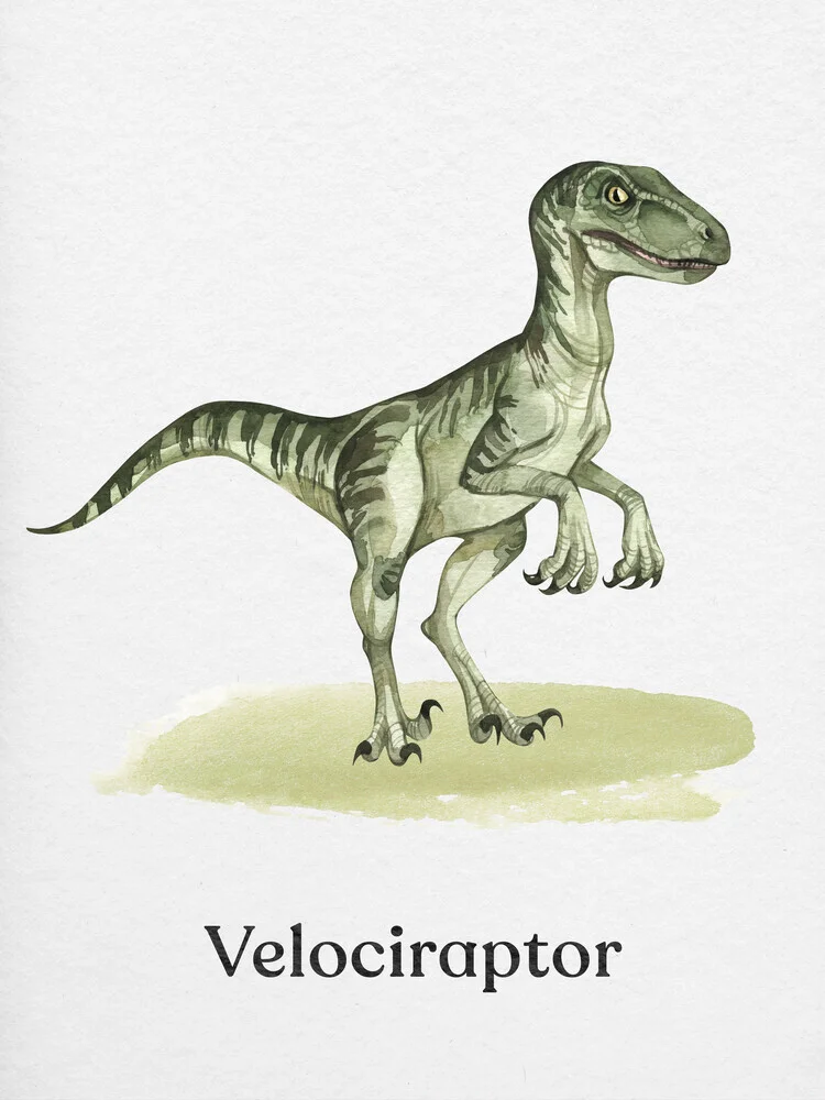 Velociraptor - fotokunst von Gal Pittel