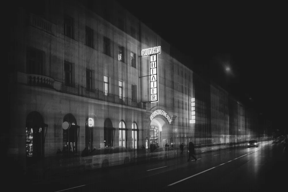 Deutsches Theater - fotokunst von Roswitha Schleicher-Schwarz