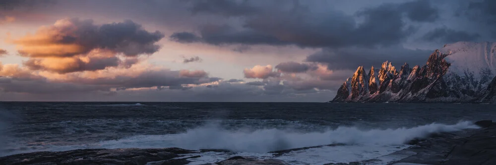 Norwegische Nordmeerküste IV - fotokunst von Franz Sussbauer