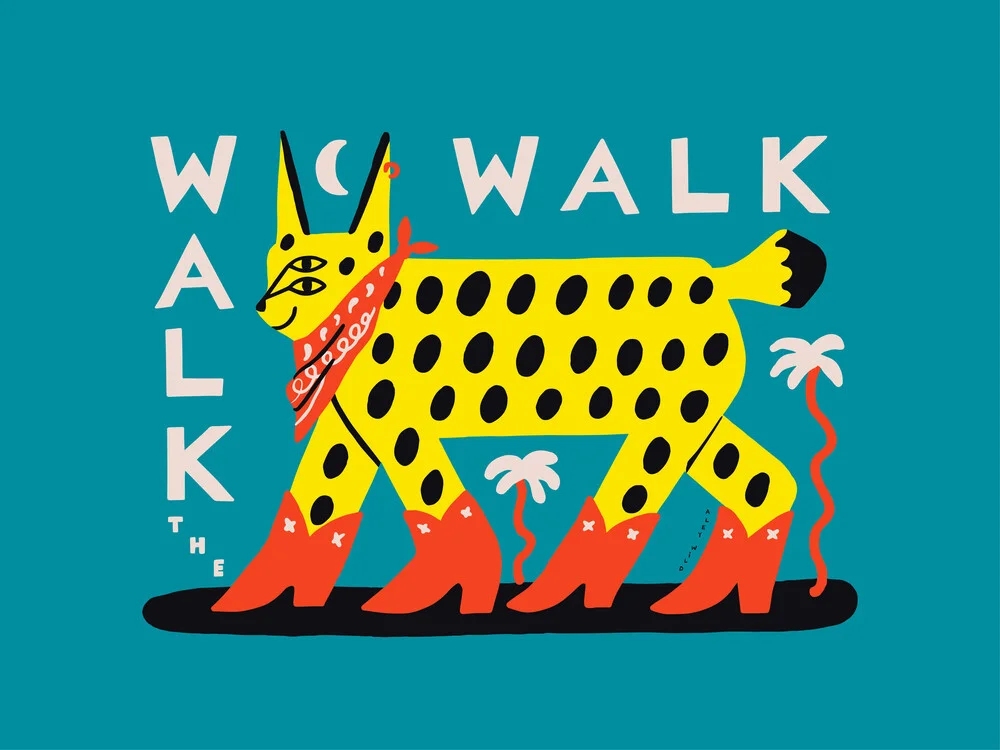 Walk the Walk - fotokunst von Aley Wild