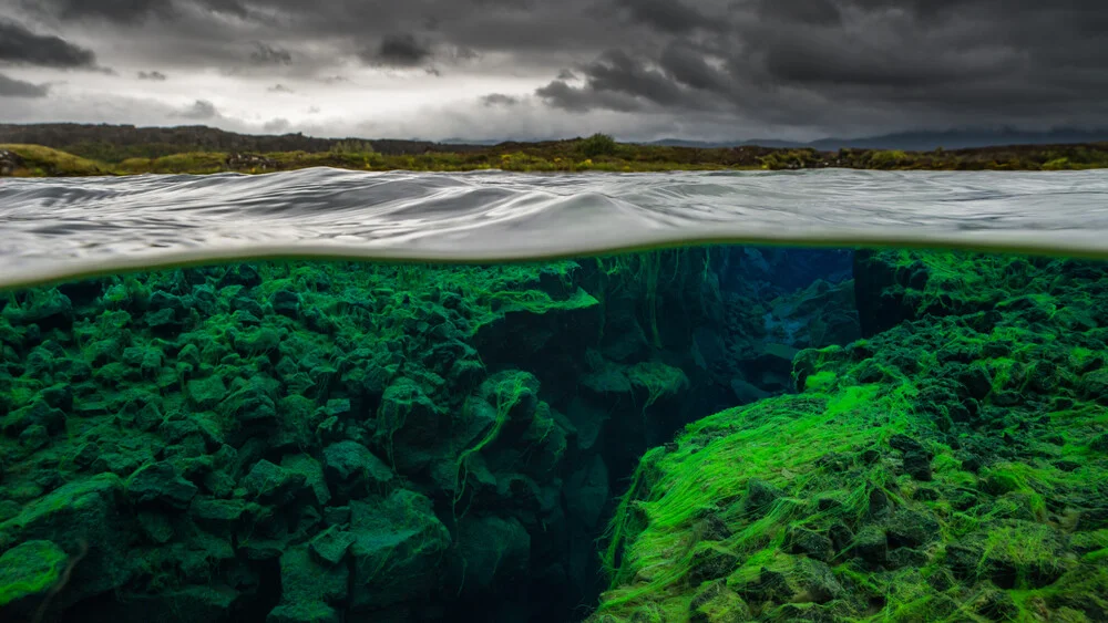 Silfra - fotokunst von Boris Buschardt