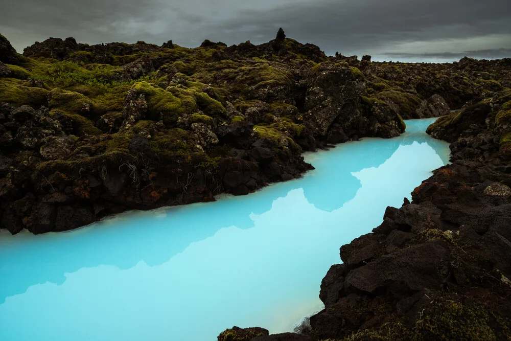 Blue Lagoon - fotokunst von Boris Buschardt