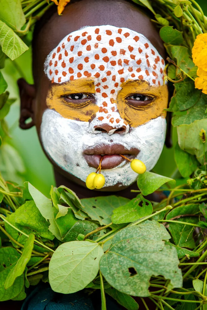 Suri tribe - fotokunst von Miro May