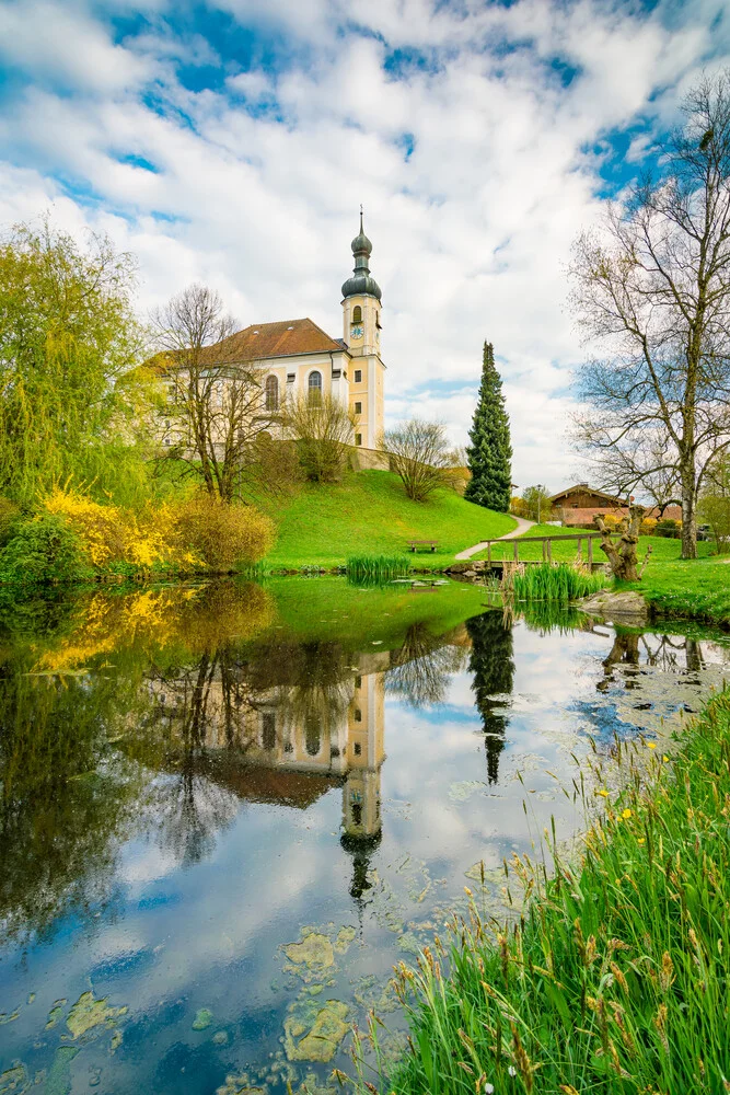 Frühling in Breitbrunn, Deutschland – Fotokunst von Martin Wasilewski als Poster oder Acrylglasbild