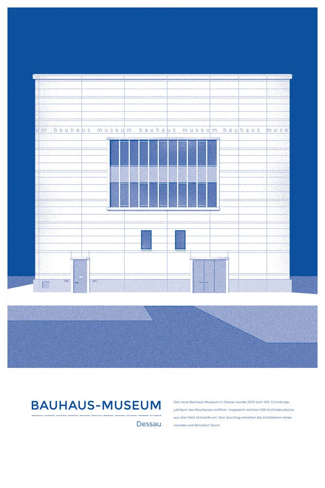 Michael Kunter - Bauhaus Museum - fotokunst von The Artcircle