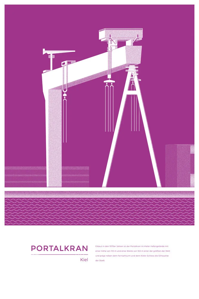 Michael Kunter - Portal Crane Kiel - Fineart photography by The Artcircle