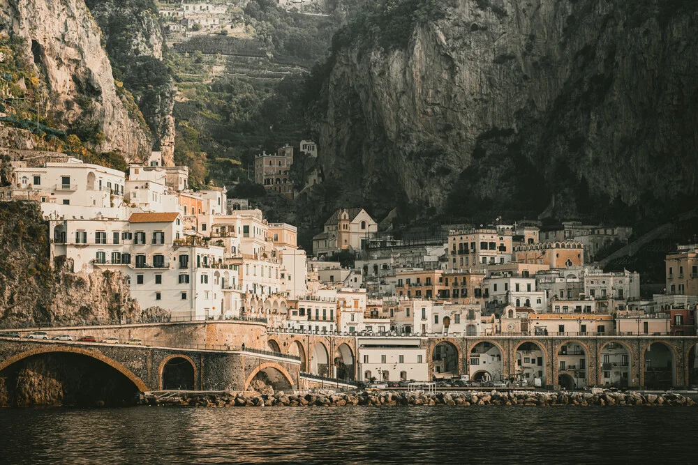 Atrani, Amalfiküste - fotokunst von Eva Stadler