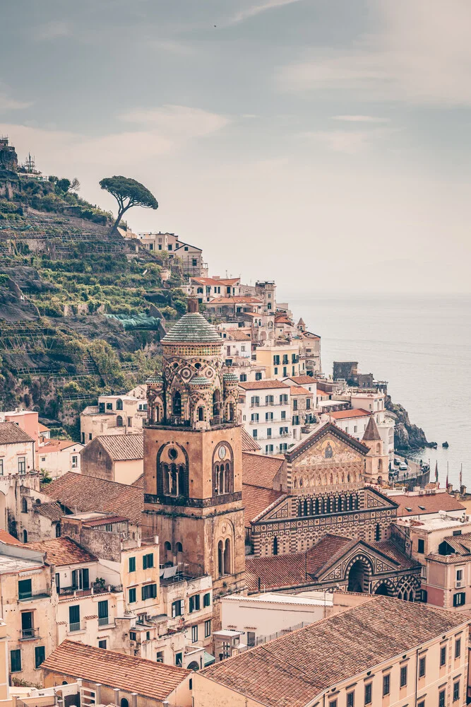 Cathedral tower of Amalfi - Fineart photography by Eva Stadler