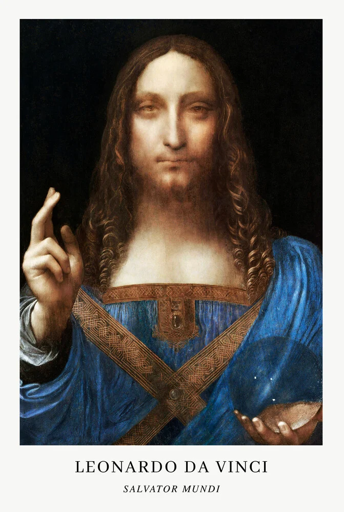 Leonardo Da Vinci - Salvator Mundi - fotokunst von Art Classics