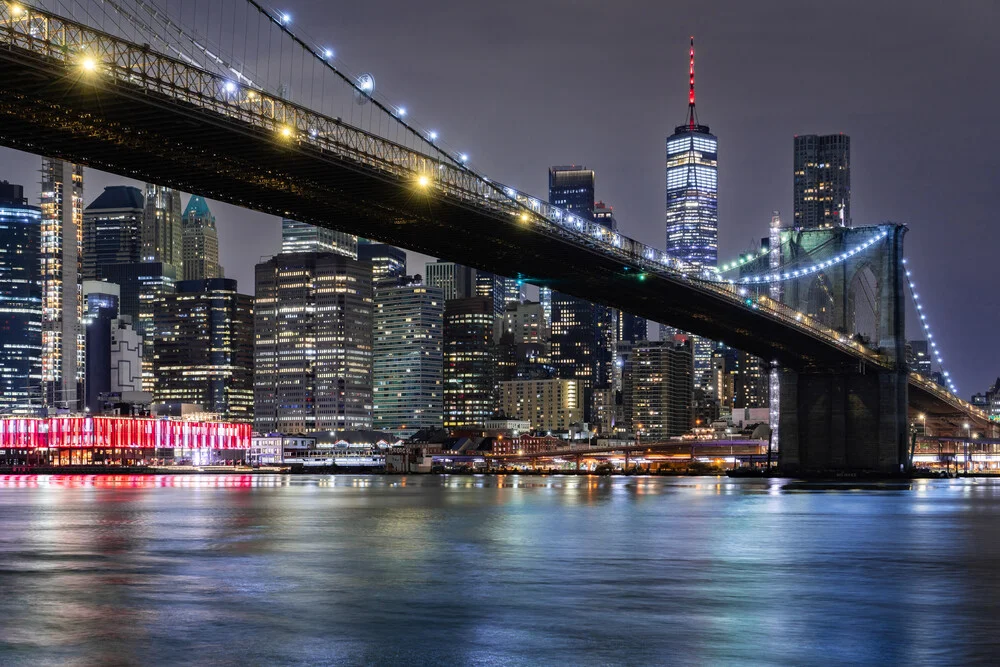 Manhattan Skyline - fotokunst von Ilka Müller