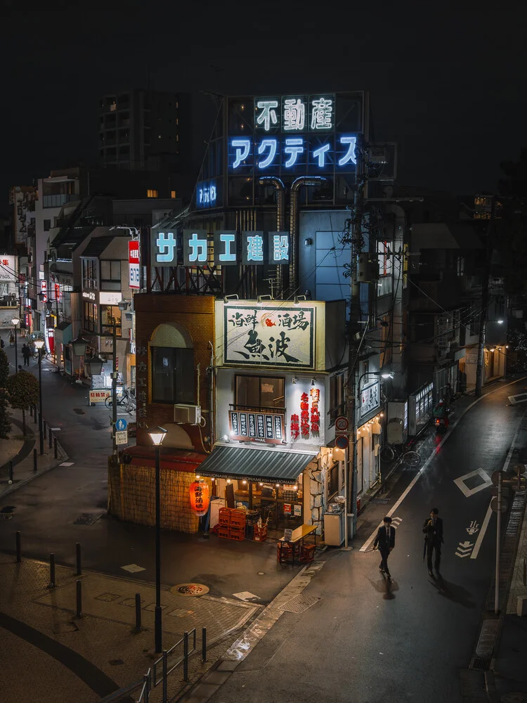 Nachtleben in Tokio - fotokunst von Luca Talarico