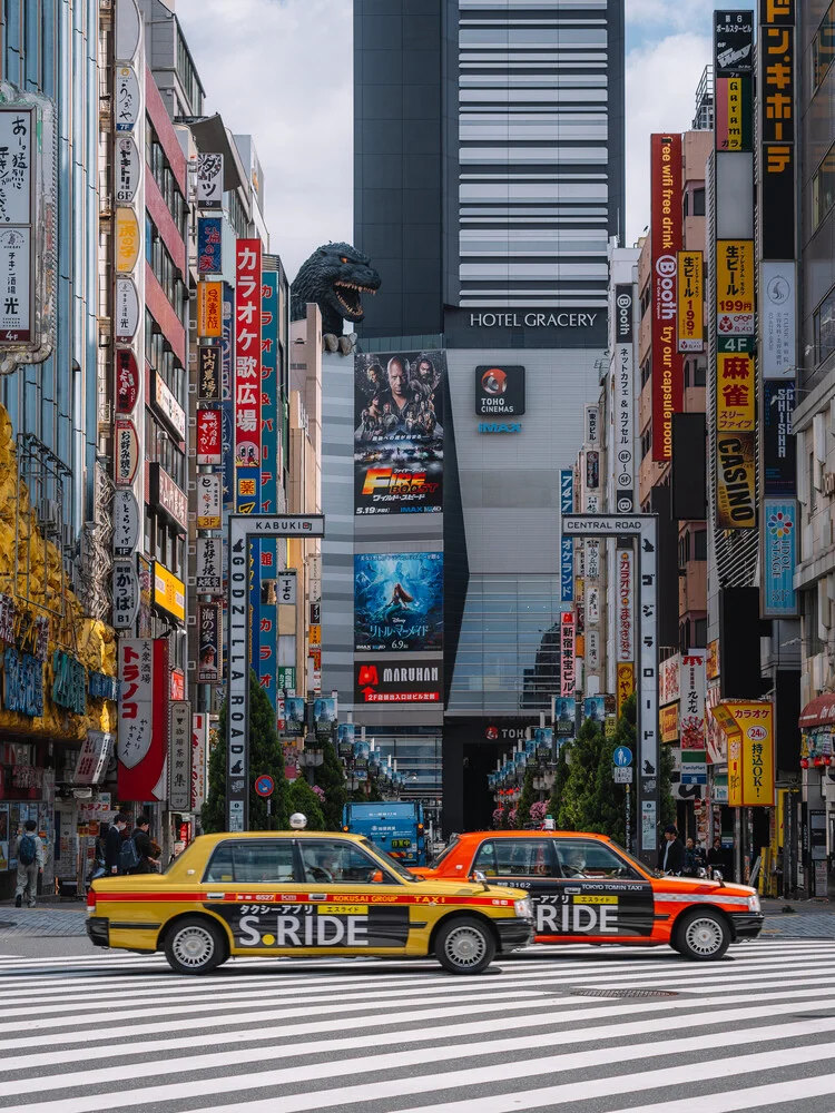 Shinjuku Tokyo - fotokunst von Luca Talarico