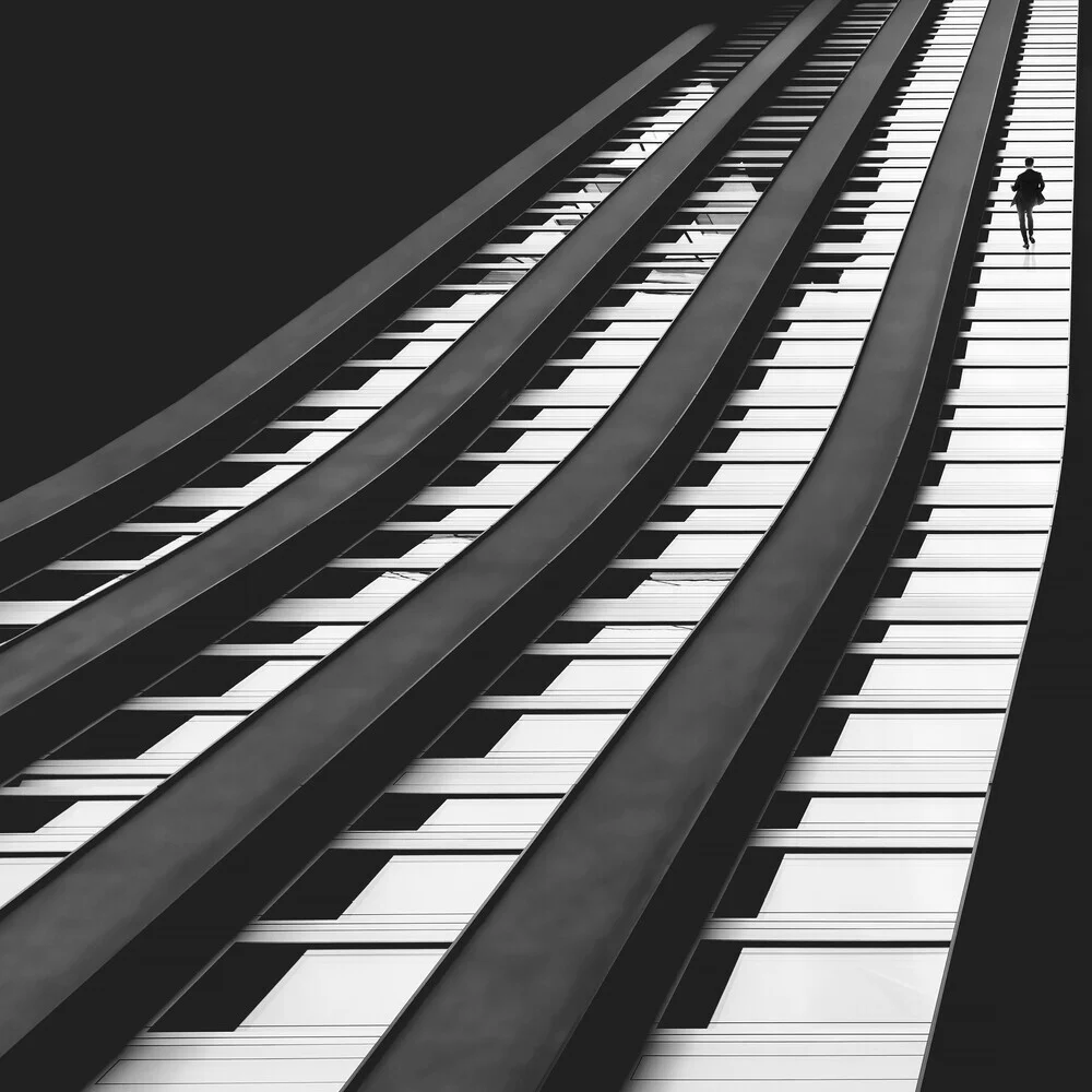dance on the skyscraper - Fineart photography by Roswitha Schleicher-Schwarz