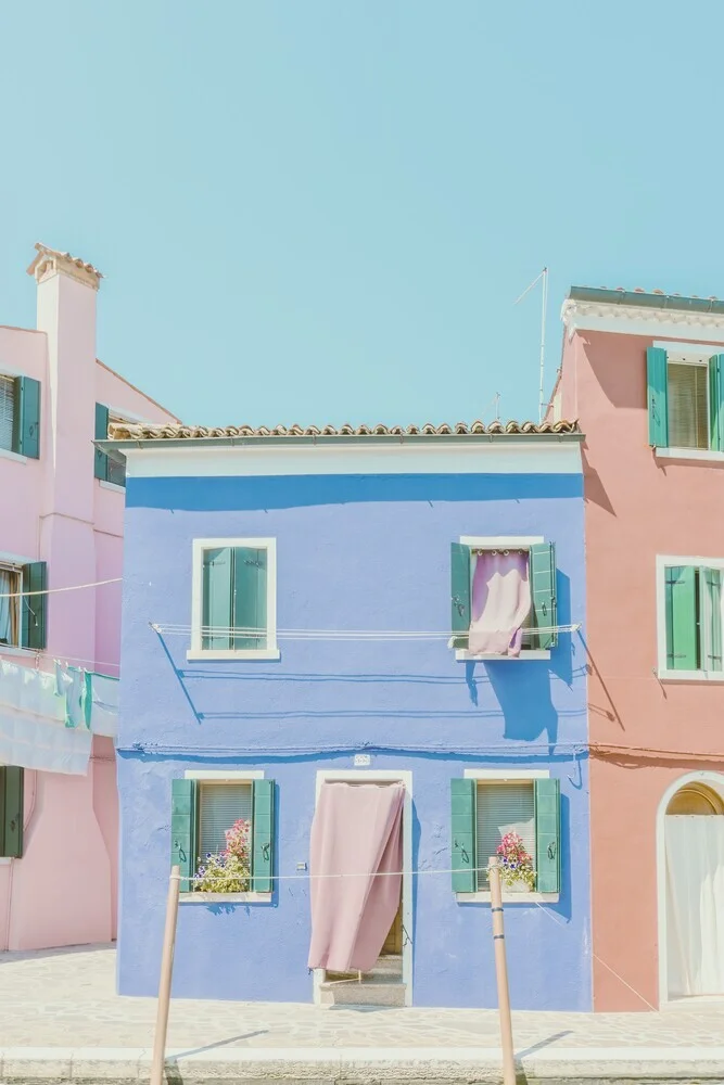 Pink Curtains - fotokunst von Michael Schulz-dostal