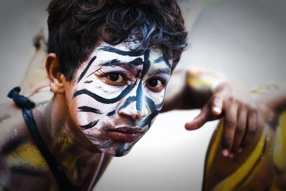 Cara del Carnaval - fotokunst von Manfred Koppensteiner