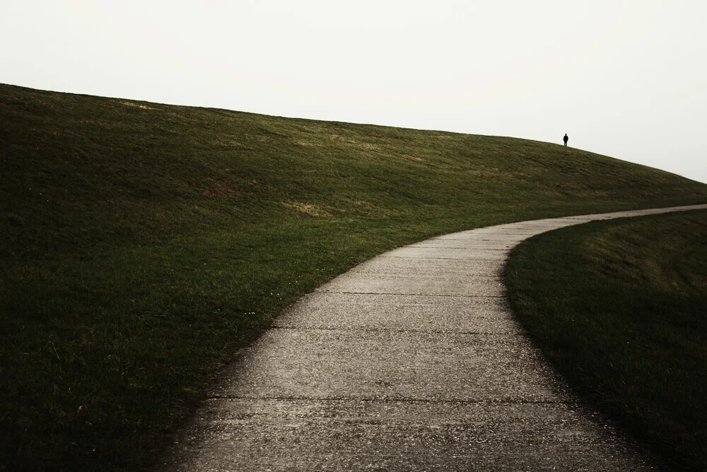 The dike path - Fineart photography by Manuela Deigert