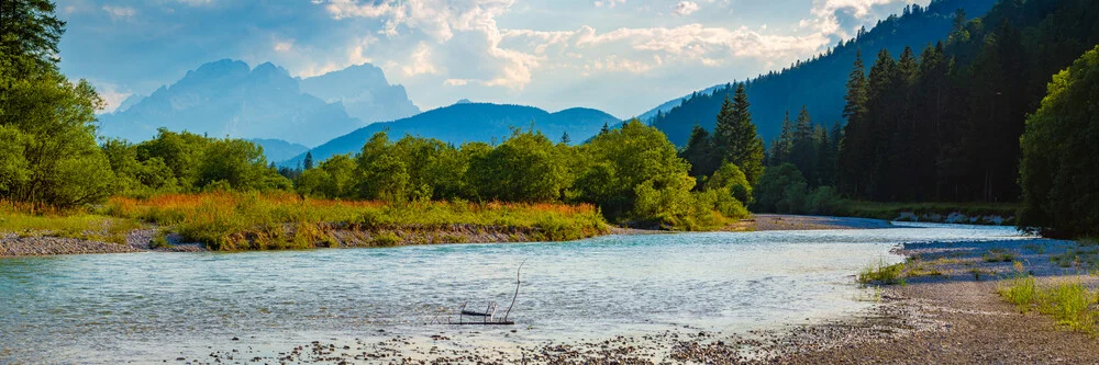 Wild River Isar - Fineart photography by Martin Wasilewski