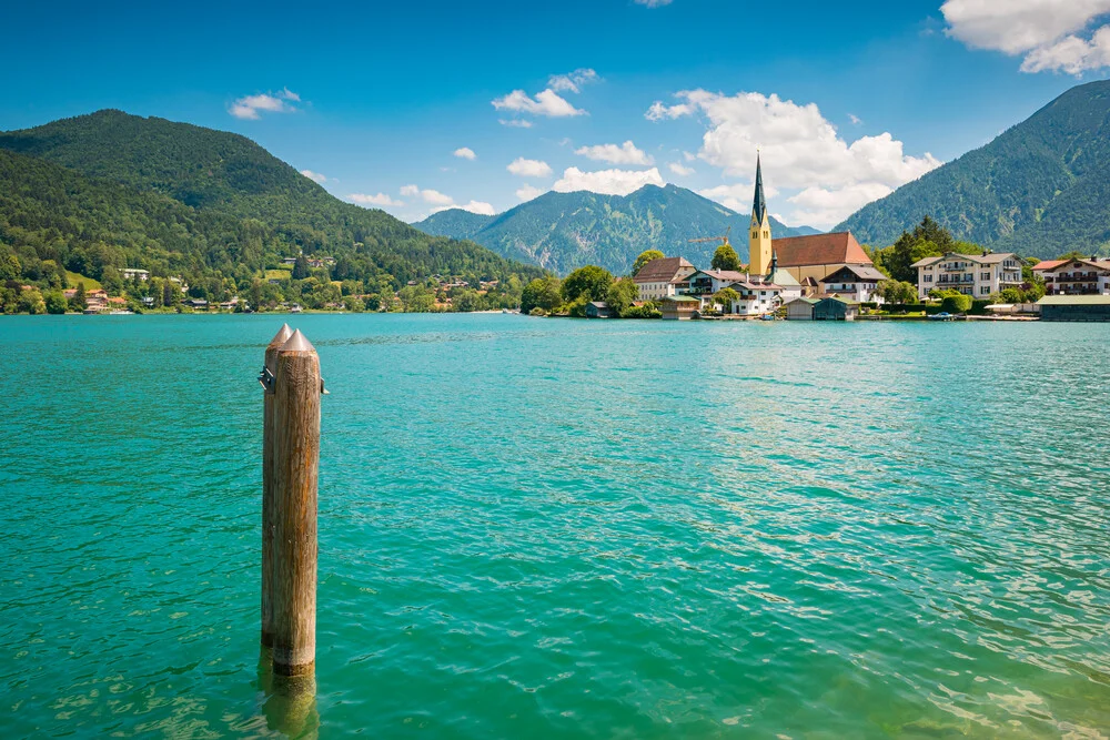 A summer day at Lake Tegernsee - Fineart photography by Martin Wasilewski