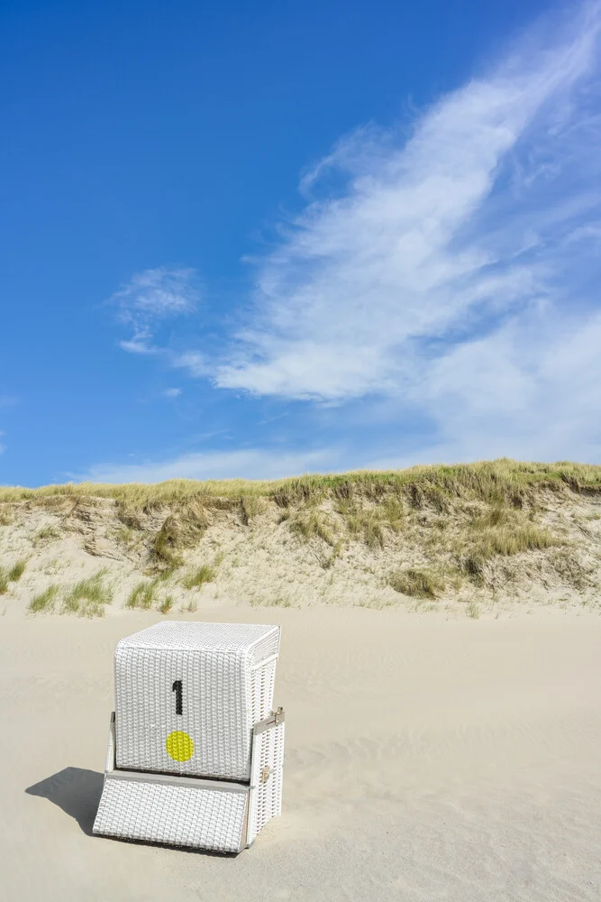 Sylt beach chair No. 1 - Fineart photography by Michael Valjak