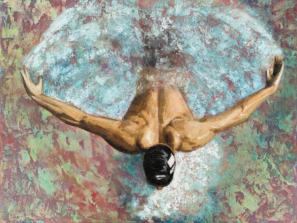 Butterfly  Stroke with Black Cap - Fineart photography by Sarah Morrissette