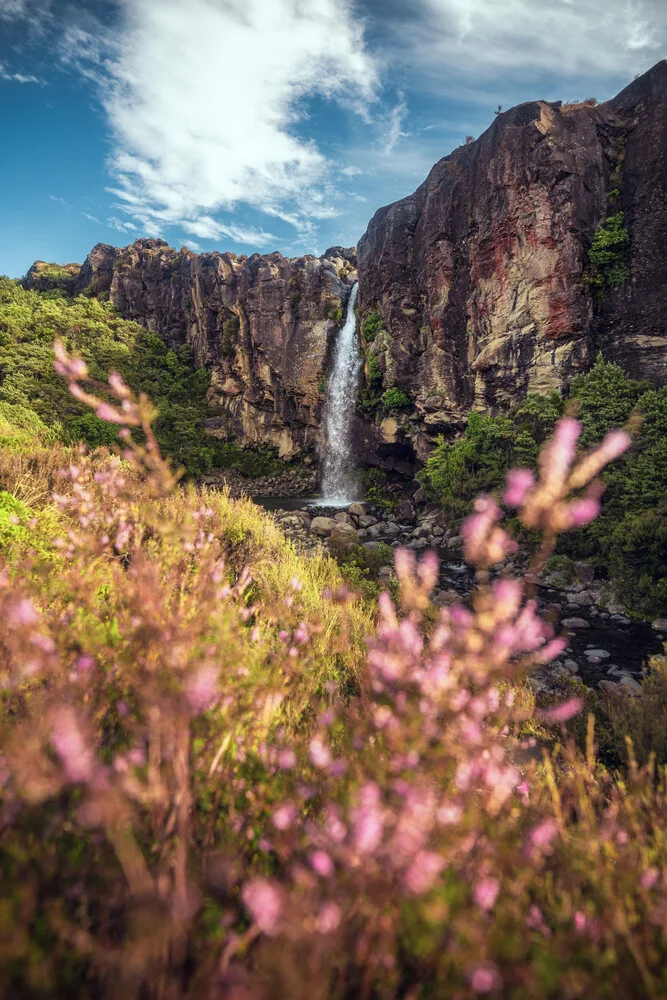 Neuseeland Taranaki Falls - Fineart photography by Jean Claude Castor