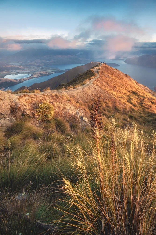 Neuseeland Roy's Peak - fotokunst von Jean Claude Castor