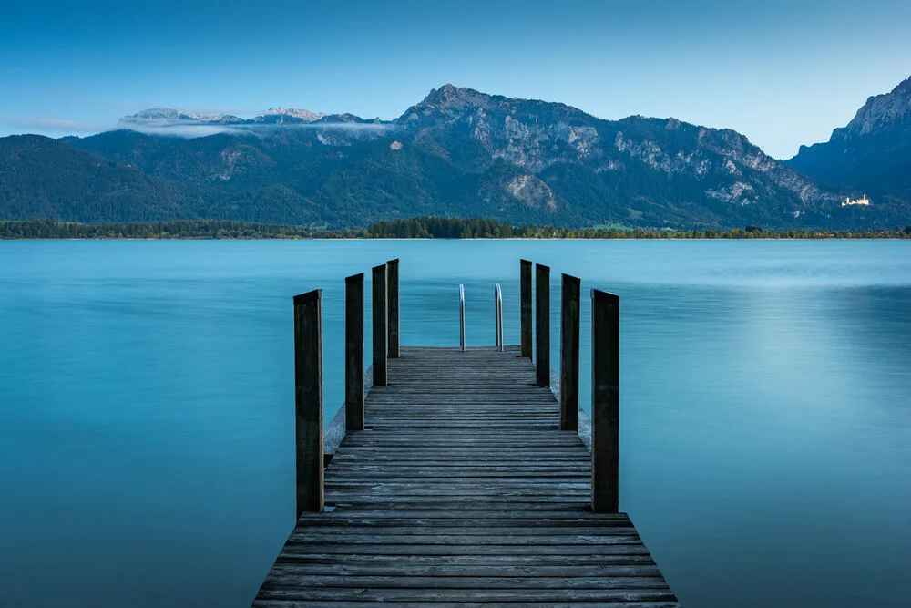 Abend am See - fotokunst von Martin Wasilewski