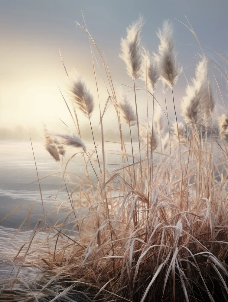 Pampasgras Düne - fotokunst von Melanie Viola