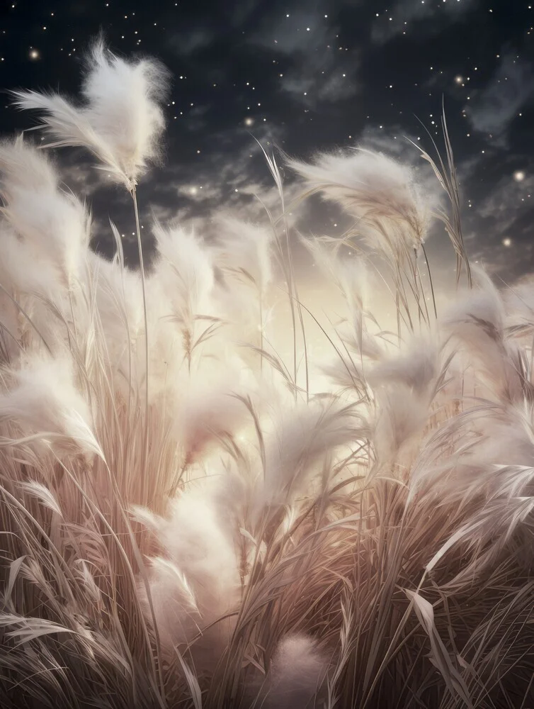 Pampas grass dream - Fineart photography by Melanie Viola