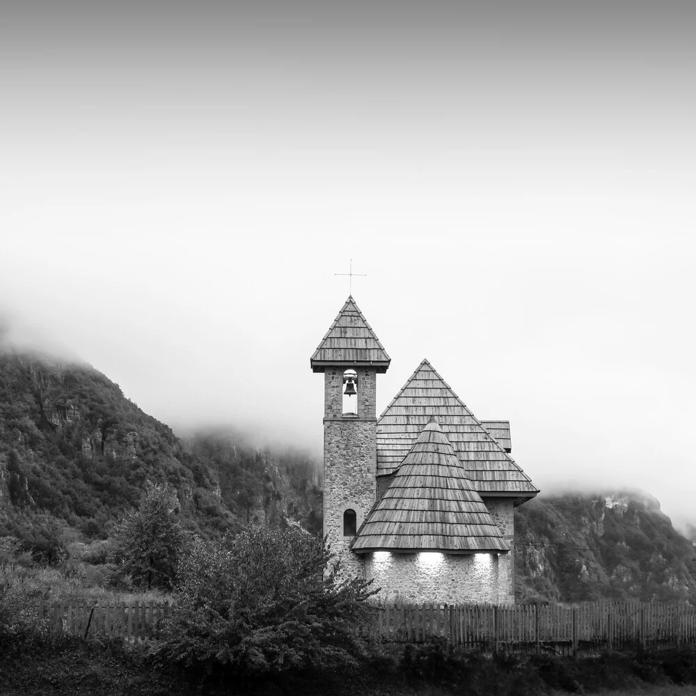 Church in Theth - Fineart photography by Christian Janik