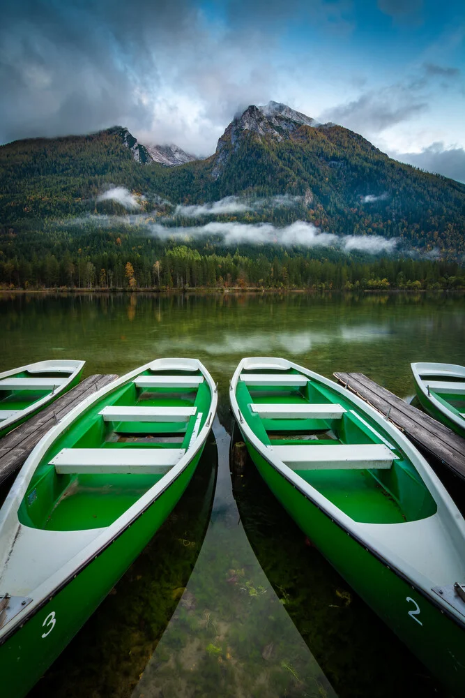 A evening at Lake Hintersee - Fineart photography by Martin Wasilewski