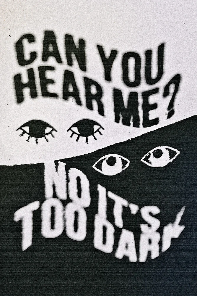 Can You Hear Me - fotokunst von Jonas Loose