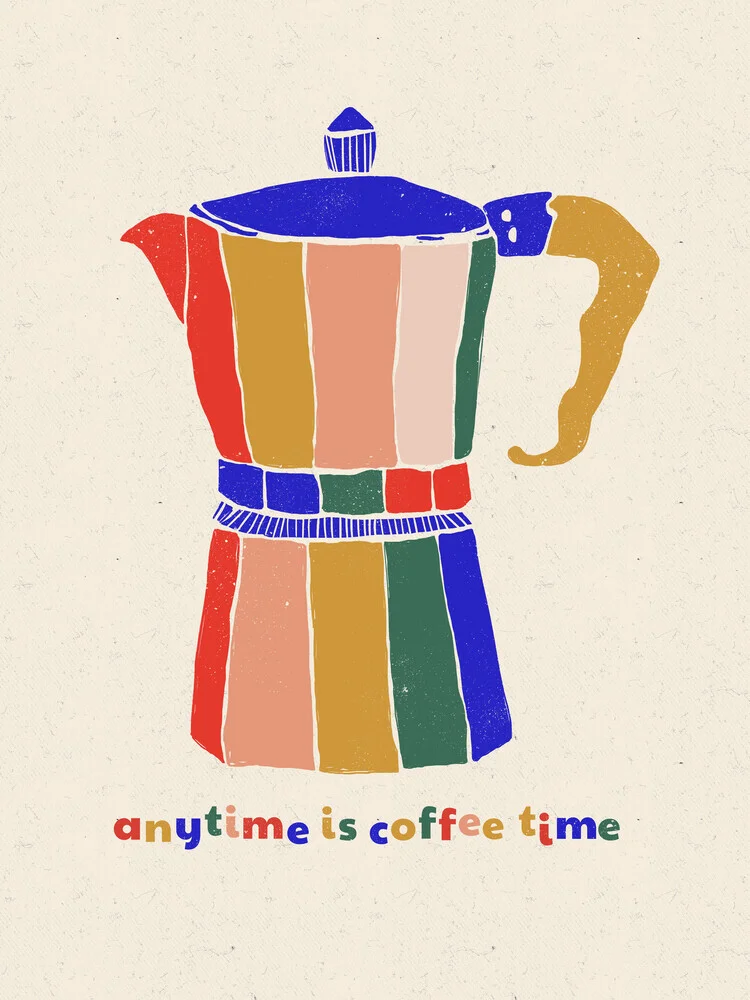 Anytime Is Coffee Time - Espresso Art - fotokunst von Ania Więcław