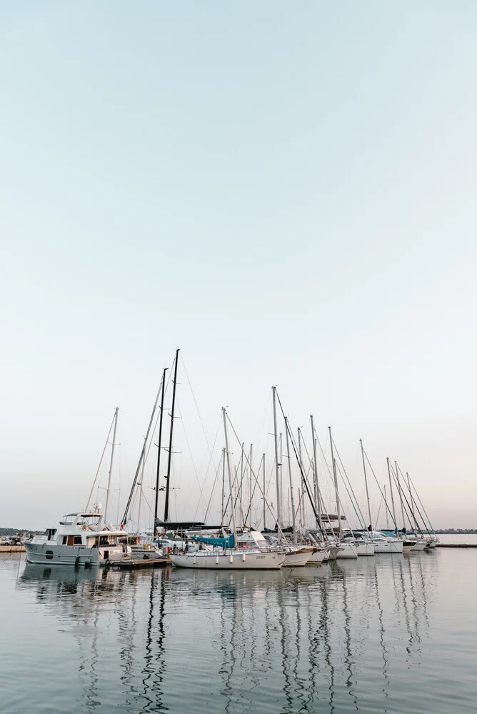 In a port in Sicily - Fineart photography by Photolovers .