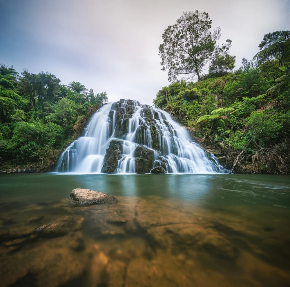 Neuseeland Owharoa Falls Coromandel - Fineart photography by Jean Claude Castor