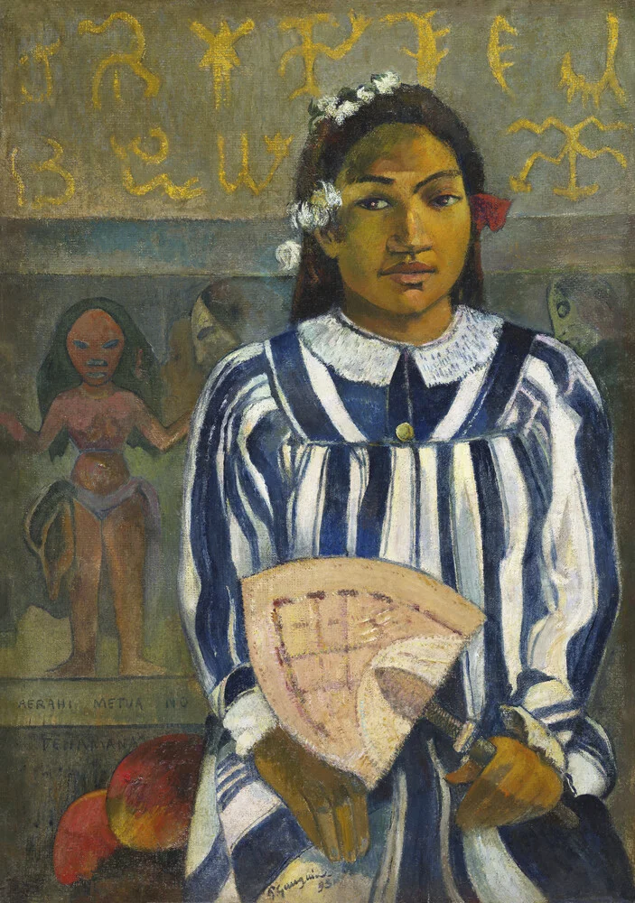The Ancestors of Tehamana von Paul Gauguin - fotokunst von Art Classics