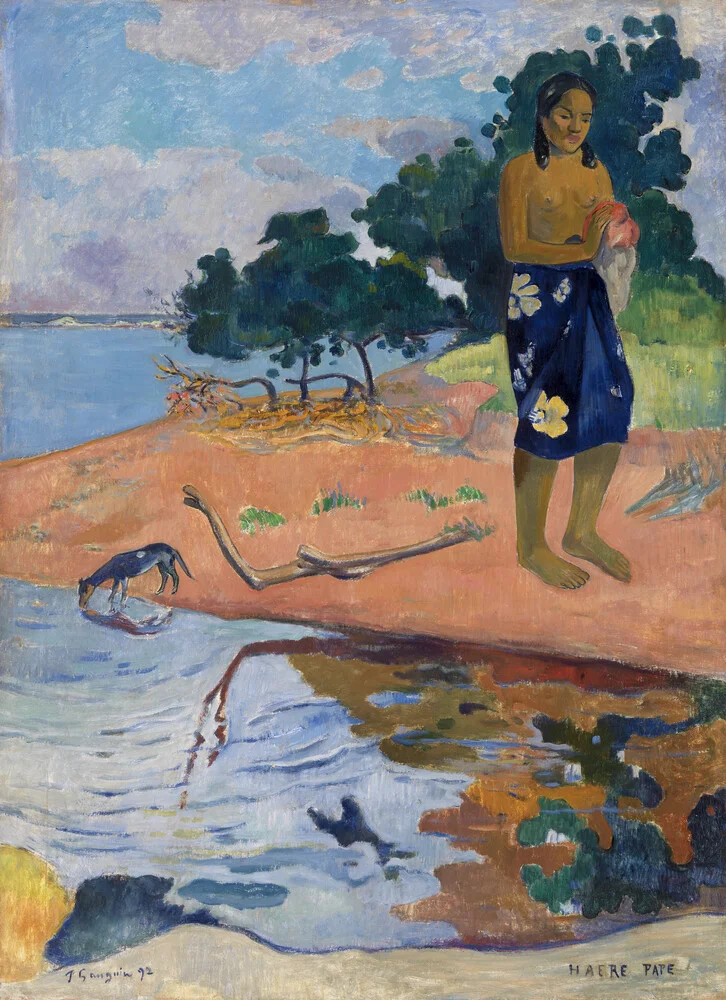 The Call by Paul Gauguin - Fineart photography by Art Classics