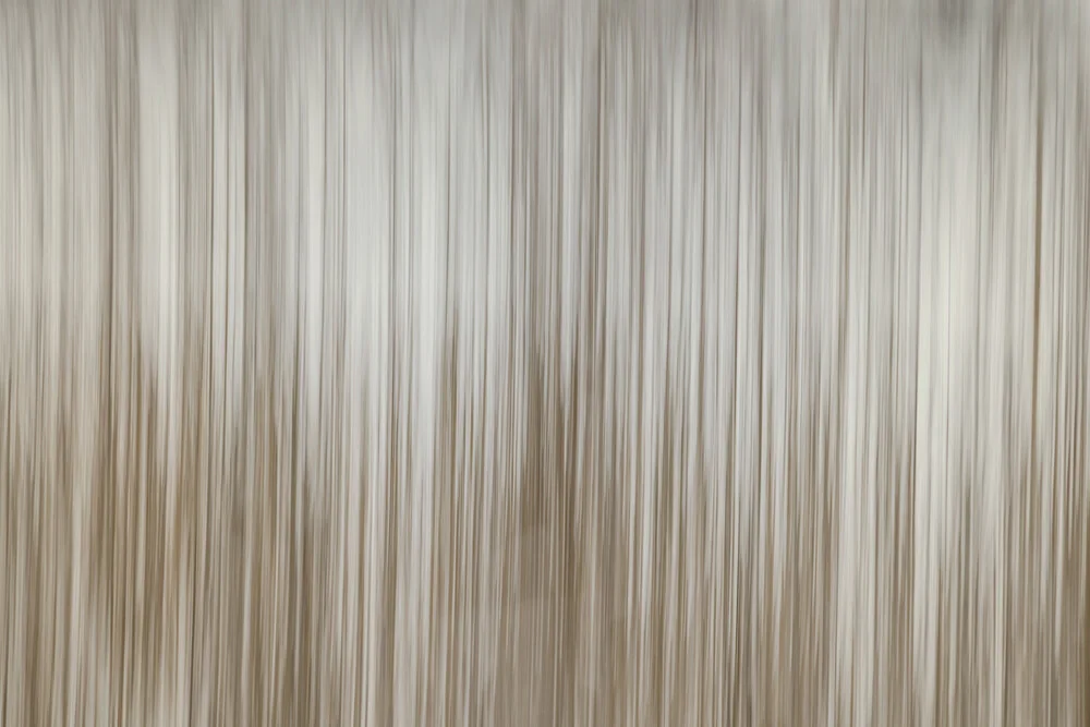 Blurred reeds in winter - Fineart photography by Nadja Jacke
