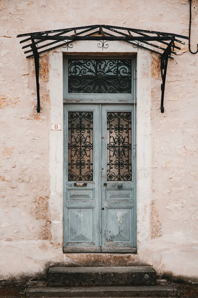 The Enchanting Door in Blue - fotokunst von Marika Huisman