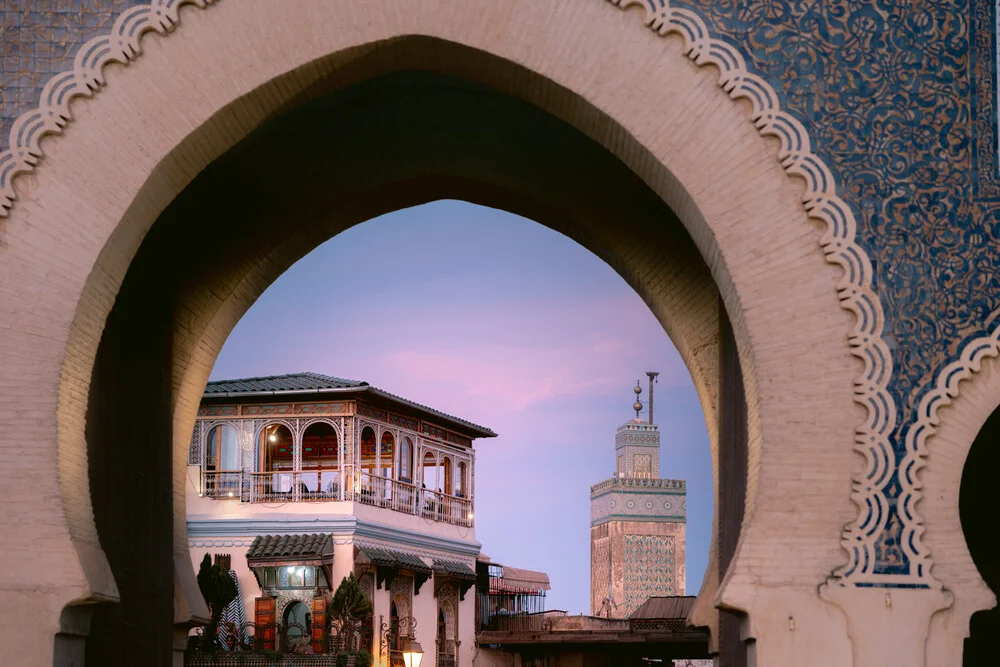 Welcome at the Medina of Fez! - fotokunst von Marika Huisman