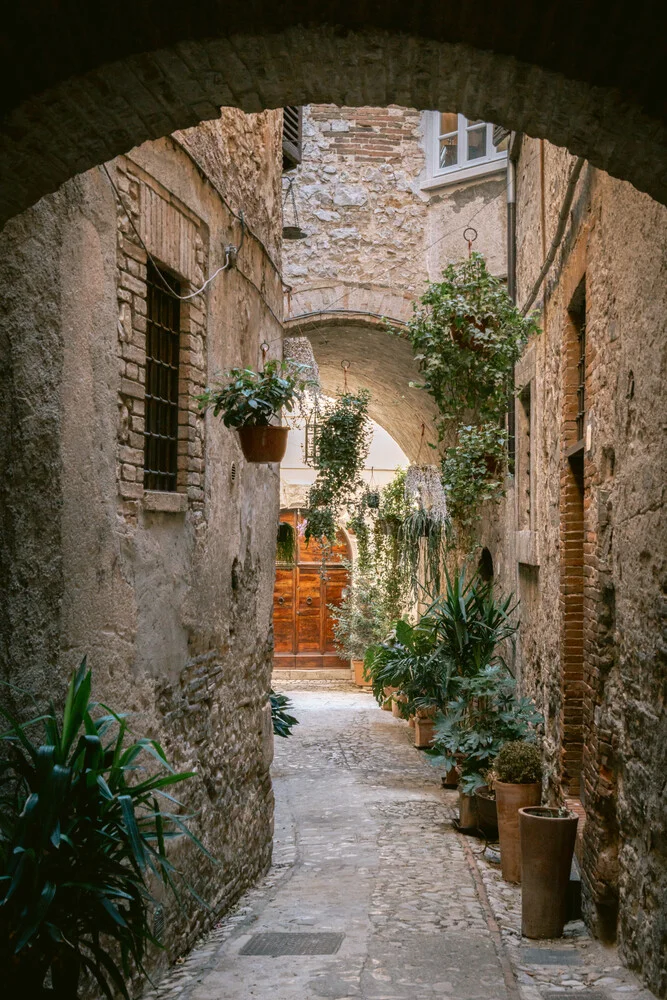 A Hidden Italian Pathway - fotokunst von Marika Huisman