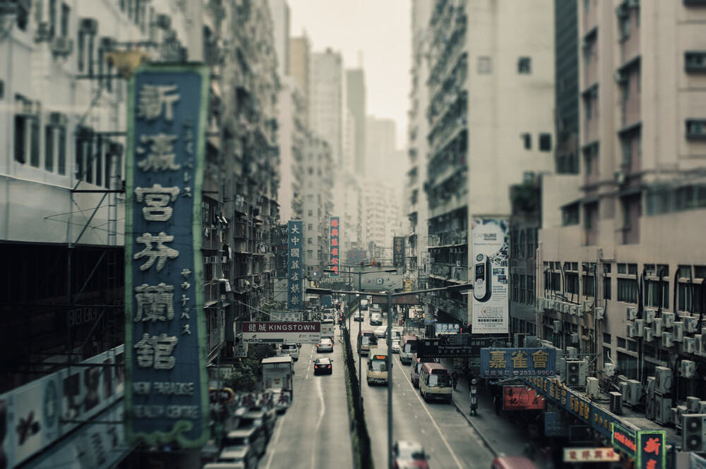Hong Kong - fotokunst von Michael Wagener