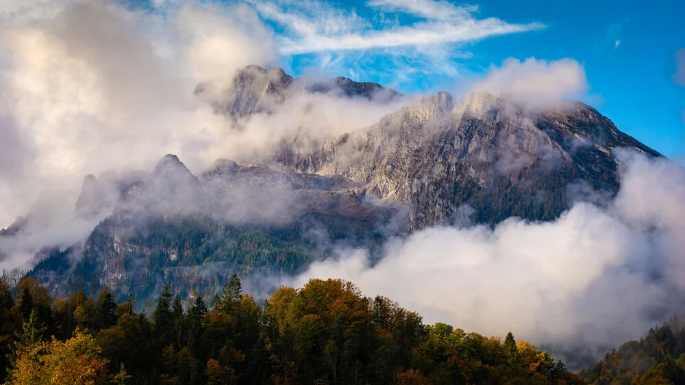 Berchtesgadener Berge - fotokunst von Martin Wasilewski
