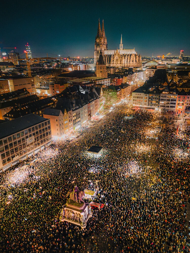 Cologne against Racism. - Fineart photography by Lennart Pagel