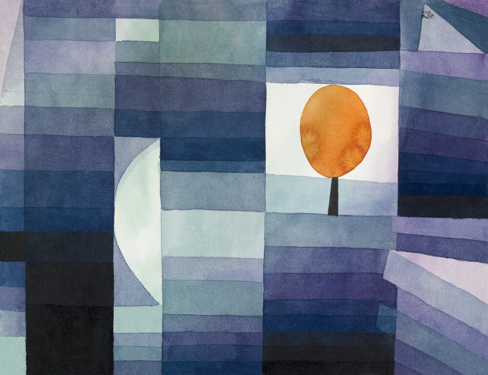 The Harbinger of Autumn 1922 von Paul Klee - fotokunst von Art Classics