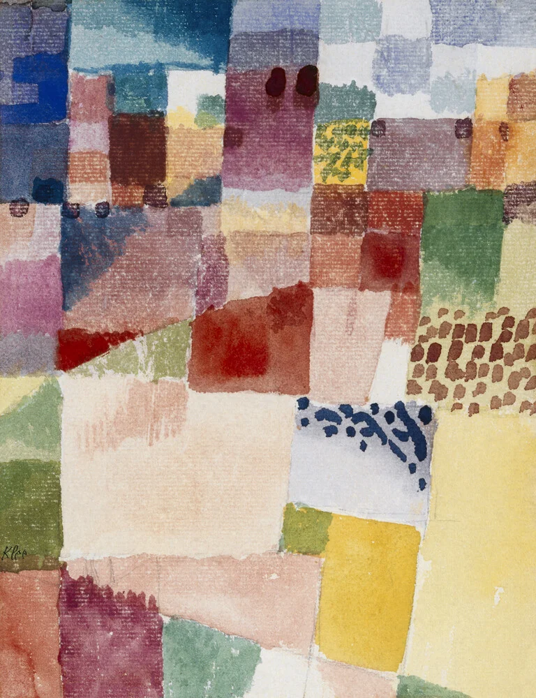 Motif from Hammamet by Paul Klee - fotokunst von Art Classics