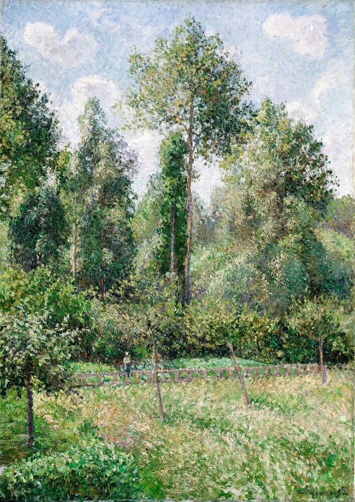 Poplars von Camille Pissarro - fotokunst von Art Classics