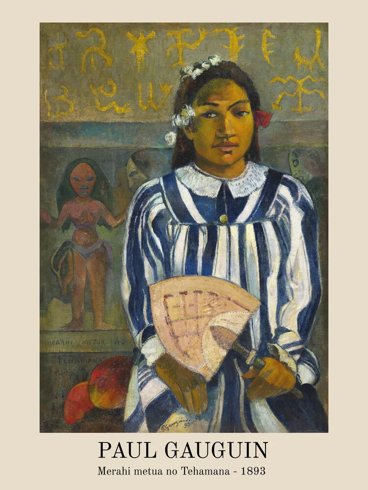 The Ancestors of Tehamana by Paul Gauguin - Fineart photography by Art Classics