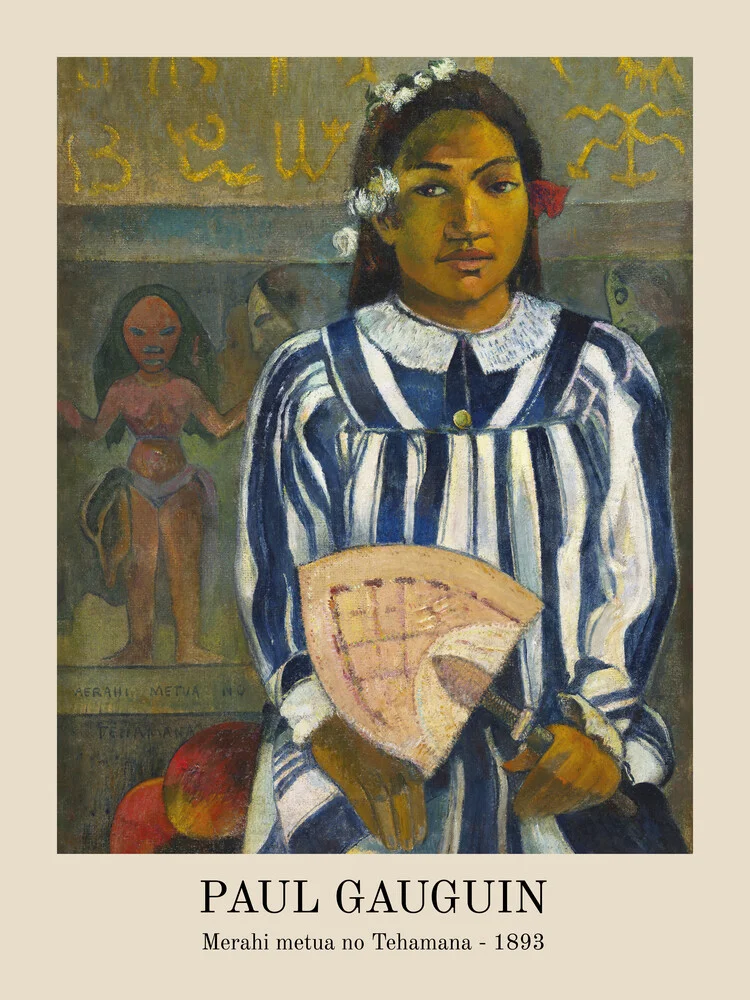 The Ancestors of Tehamana von Paul Gauguin - fotokunst von Art Classics